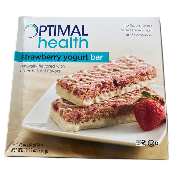 Optavia Other Nib Optavia Fuelings Strawberry Yogurt Bars Box Of 7